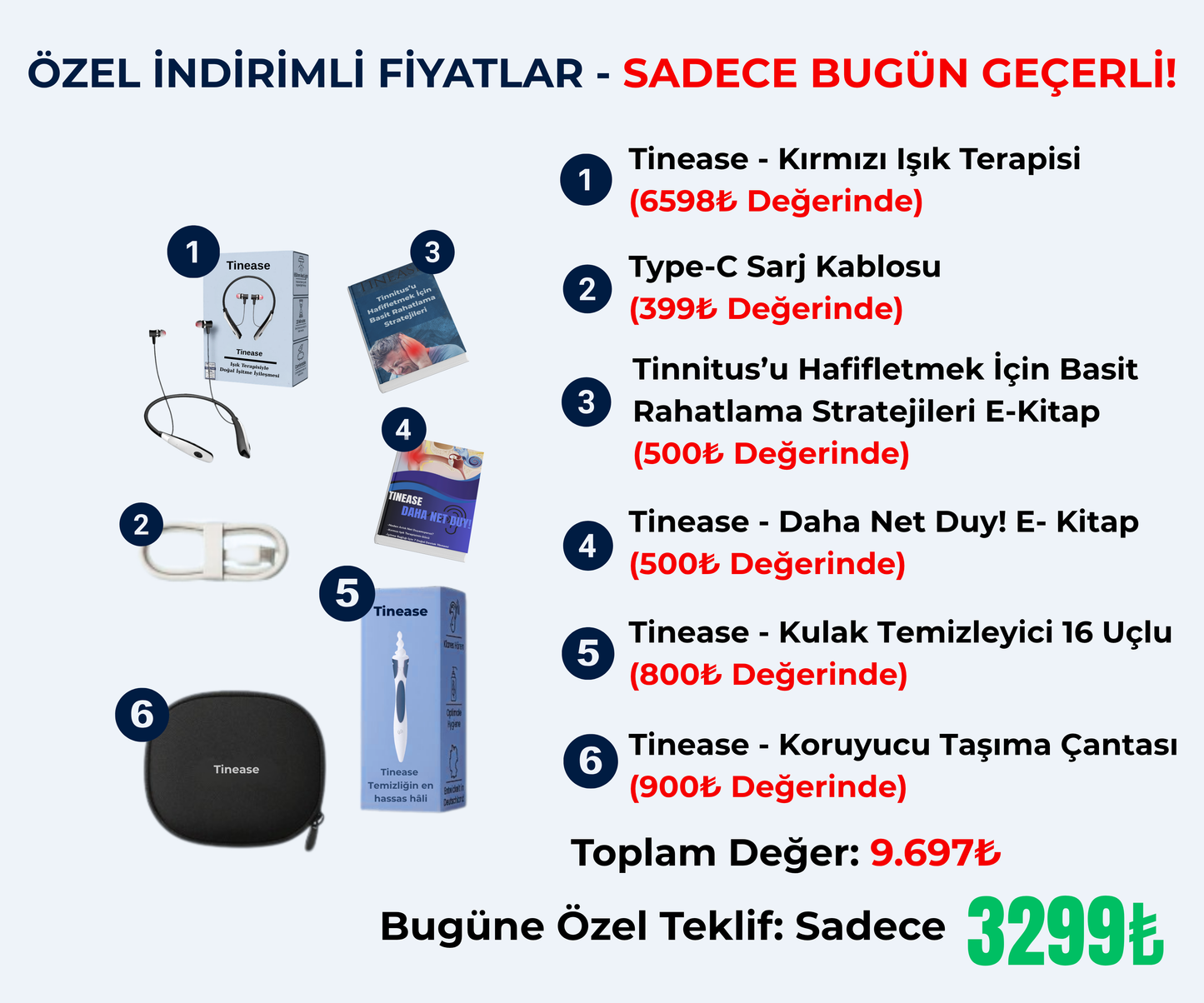 Tinease - Doğal İşitme Desteği